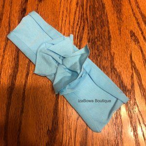 Aqua Twist Knit Headband HANDCRAFTED